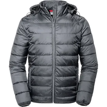 pracovní bunda Russell Bunda s kapucí Nano 440M, pánská COT10440Ml0703-iron grey L Šedá iron