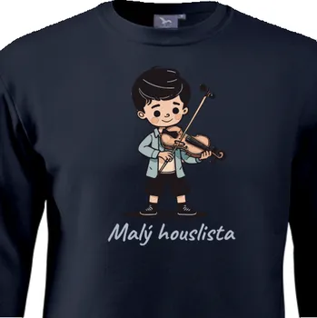 Pánská mikina Mikina Pro sourozence | Mikina pro malého houslistu