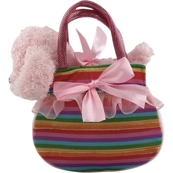 plyšák PLYŠÁKOV - Plyšová kabelka s pejskem Karamelka