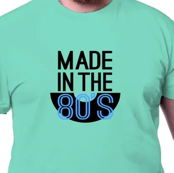 Pánské tričko Tričko K narozeninám | Narozeninové tričko Made in the 80's