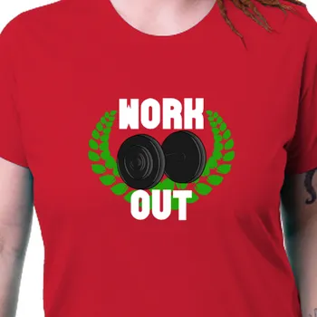 Tričko Posilka | Dámské tričko Workout