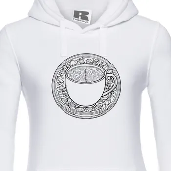 Dámská mikina Mikina Motivační | Mikina Relaxační omalovánka