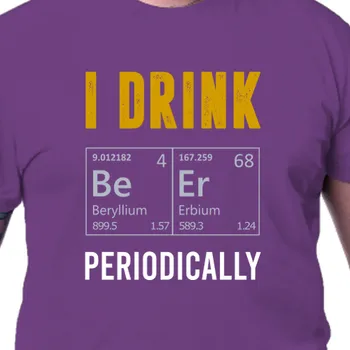 Pánské tričko Tričko Alkohol | Tričko Beer periodically