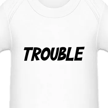 Kojenecký body Dětské body Rodinné sety | Bodýčko pro miminko Trouble