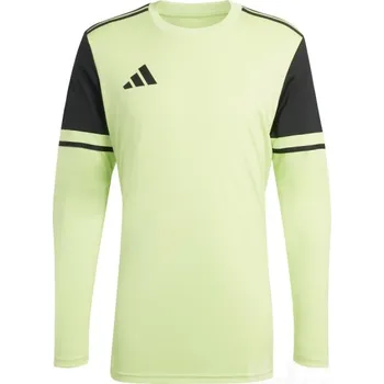 Brankářský dres ADIDAS SQUADRA 25, barva JG1129 pulse limetková - černá, velikost XS