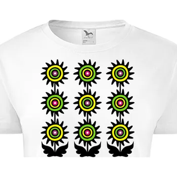 Dámské tričko Tričko Frenzy Fox | Tričko Slunečnice