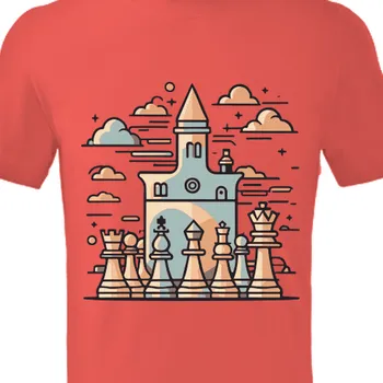 Tričko | Dětské triko Šachy