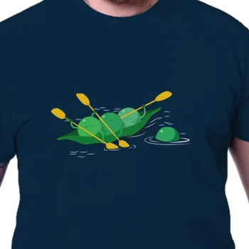 Tričko Vodáci | Tričko Hrách na vodě