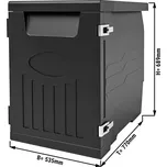 G.Gastro Termobox - čelní plnění - 147L - pro EN60x40