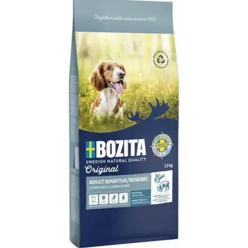 Krmivo pro psa Bozita Original Adult Sensitive Digestion suché krmivo s jehněčím masem 12 kg