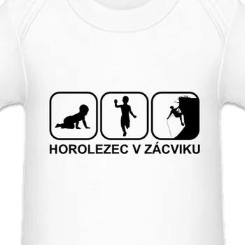 Kojenecký body Dětské body Horolezci | Body Horolezec v zácviku