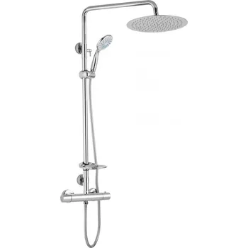 Sprchový set JB Sanitary ST 62 001 12 3 Sestava s termostatickou baterií a kulatou sprchovou hlavou