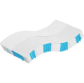 Matrace vidaXL Taštičková pružinová matrace středně tvrdá 120 x 200 cm [372840]