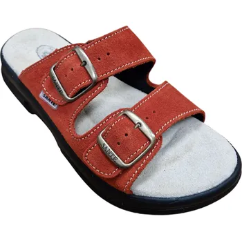 Dámská zdravotní obuv Dámské pantofle Santé N/517/34P/38/CP červené Velikost: 39