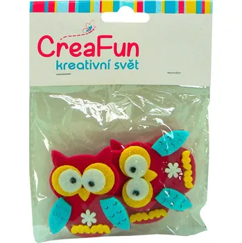 Magnetická kreslící tabulka Sova, 3ks