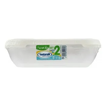 Tontarelli Set dóz NUVOLA PLUS 2x2L krémová 9042406159 9042406159