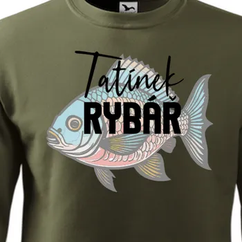 Pánská mikina Mikina Rybáři | Mikina pro tatínky rybáře