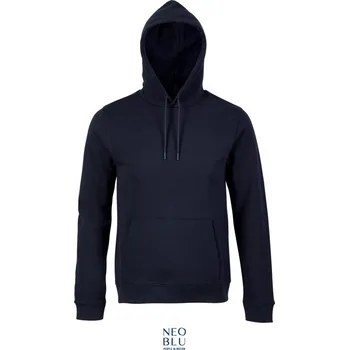 pracovní mikina NEOBLU Mikina s kapucí Nicholas Men, pánská COT24319604602-night blue M Modrá night
