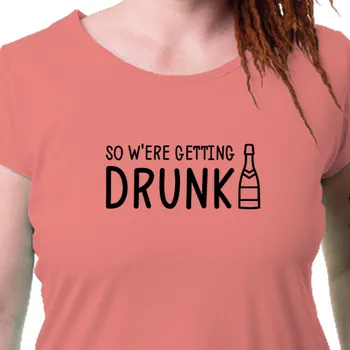 Tričko Rozlučka se svobodou | Triko na rozlučku Getting drunk