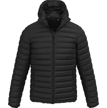pracovní bunda Stedman Bunda Padded Jacket Lux Men, prošívaná, pánská COT05542005901-black opal S Černý opál