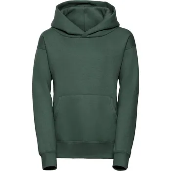 Chlapecké kalhoty Russell Mikina s kapucí 575B, dětská COT10575B540a4-bottle gree Zelená lahvově 116