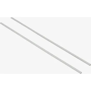 Obraz Peka 07.999.B - Dokončovací lišta pro vložky, délka 500 mm, sada / bílá