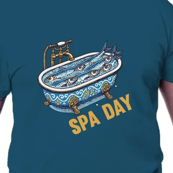 Tričko Rybáři | Rybářské tričko - spa day