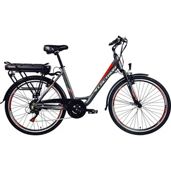 Elektrokolo Lectron Citana 26" Red Velikost rámu: 19", Kapacita baterie: 13 Ah