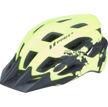 Cyklistická přilba Přilba PRO-T Plus Soria In mold L 58-61 žlutá fluor