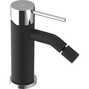 Sapho Ultramix Stojánková bidetová baterie bez výpusti, černá mat/chrom, UT003BC