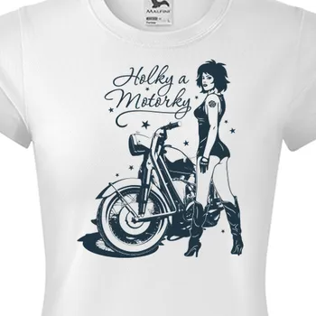 Dámské tričko Funkční trička Auta a motorky | Funkční moto tričko Holky