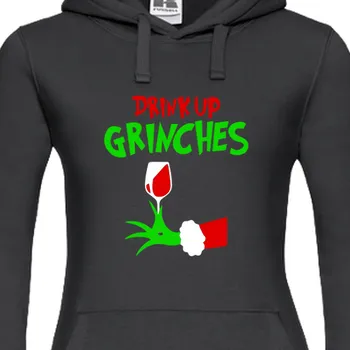 Dámská mikina Mikina Vánoce | Mikina s Grinchem