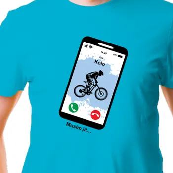 Pánské tričko Tričko Cyklisté | Tričko pro cyklistu Kolo