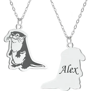 Přívěsek Přívěsek s řetízkem z chirurgické oceli Vydra