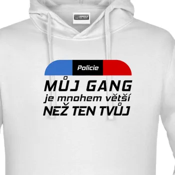 Pánská mikina Mikina Policisté | Mikina pro policistu Můj gang