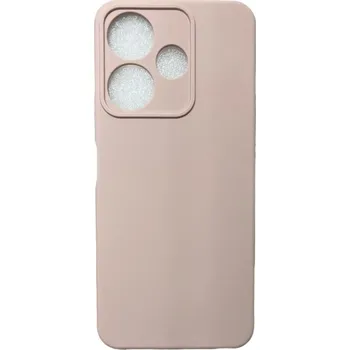 Pouzdro na mobilní telefon Silikonové pouzdro Redmi 13 - světle růžová