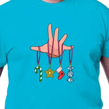 Pánské tričko Tričko Vánoce | Triko Veselé Vánoce