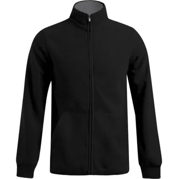 pracovní bunda Promodoro Bunda Promodoro 7971, dvojitá, fleecová, pánská COT40797181215-black/light 5XL Černá/šedá světlá