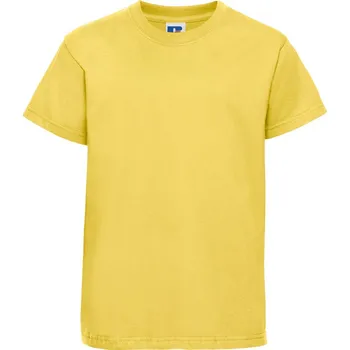 Russell Tričko Russell 180B, krátký rukáv, dětské COT10180B200a4-yellow Žlutá 116