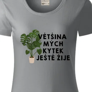 Dámské tričko Organická trička Zahradníci | Tričko Pokojová kytka