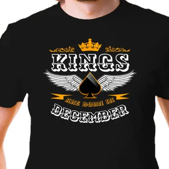 Pánské tričko Tričko K narozeninám | Tričko Kings December