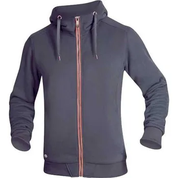 pracovní mikina ARDON®M003 Mikina šedo-červená 4XL H5950/4XL