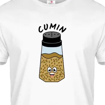 Dámské tričko Organická trička Pro páry | Bio tričko pro BFF Kmín