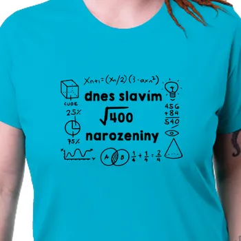 Tričko K narozeninám | Dámské tričko 20. odmocnina