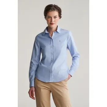 Dámská košile KOŠILE GANT SLIM STRETCH OXFORD SHIRT PERFECT BLUE