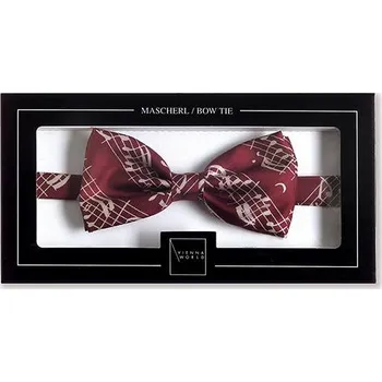 Motýlek VIENNA WORLD Motýlek v dárkové krabičce - červený