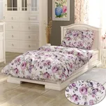 Bavlněné povlečení 140x200, 70x90cm Daniela fialová