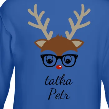 Pánská mikina Mikina Vánoce | Pánská mikina se sobem