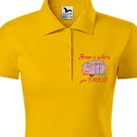 Polokošile Cestování | Dámská polokošile Home is where you park it