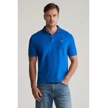 Pánská košile POLOKOŠILE GANT TIPPING DETAIL POLO LAPIS BLUE